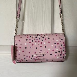 Kate Spade Crossbody Staci Pink Confetti